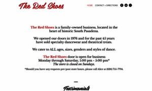 Theredshoes.com thumbnail