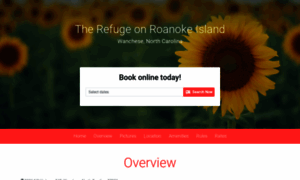 Therefuge-roanokeisland.com thumbnail