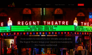 Theregenttheatre.org thumbnail