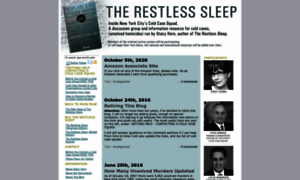 Therestlesssleep.com thumbnail