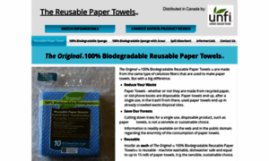 Thereusablepapertowels.com thumbnail