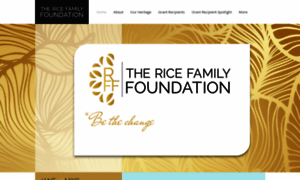 Thericefamilyfoundation.com thumbnail