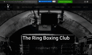 Theringboxingclub.com thumbnail