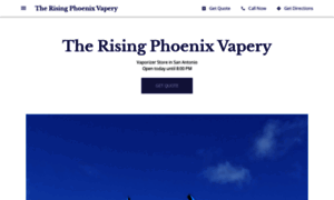 Therisingphoenixvapery.business.site thumbnail