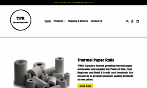 Thermalpaperrolls.ca thumbnail