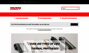 Thermalprintheadsdirect.com thumbnail