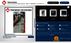 Thermosensors.co.in thumbnail