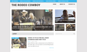 Therodeocowboy.com thumbnail