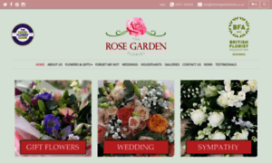 Therosegardenflorists.co.uk thumbnail