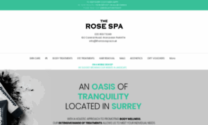 Therosespa.com thumbnail