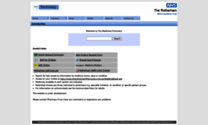 Therotherhamftformulary.nhs.uk thumbnail