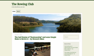 Therowingclub.wordpress.com thumbnail