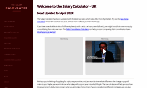 Thesalarycalculator.co.uk thumbnail