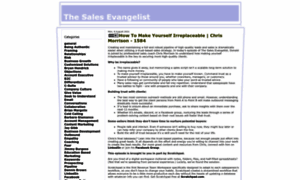 Thesalesevangelist.libsyn.com thumbnail