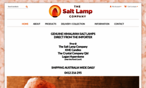 Thesaltlampcompany.com.au thumbnail