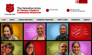 Thesalvationarmystthomas.ca thumbnail