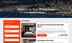 Thesanfranciscohotels.com thumbnail