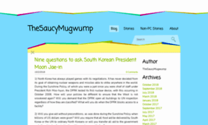 Thesaucymugwump.weebly.com thumbnail