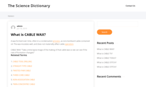 Thesciencedictionary.org thumbnail