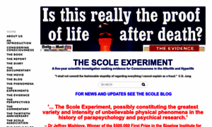 Thescoleexperiment.com thumbnail