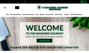 Theseasonedgourmet.com thumbnail