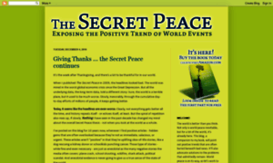 Thesecretpeace.blogspot.com thumbnail