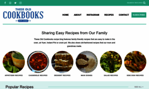 Theseoldcookbooks.com thumbnail