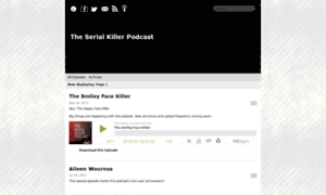 Theserialkillerpodcast.libsyn.com thumbnail