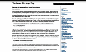 Theservermonkey.wordpress.com thumbnail