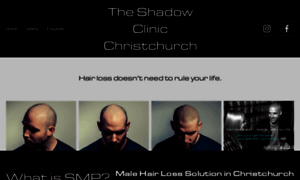 Theshadowclinicchristchurch.co.nz thumbnail