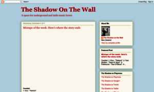 Theshadowonthewallmusic.blogspot.co.nz thumbnail