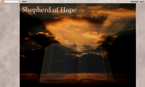 Theshepherdofhope.blogspot.com thumbnail