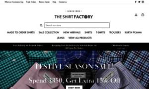 Theshirtfactory.co.in thumbnail