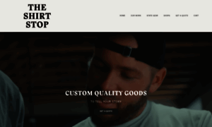 Theshirtstop.com thumbnail