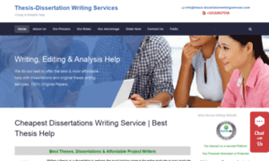 Thesis-dissertationwritingservices.com thumbnail