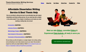 Thesis-dissertationwritingservices.com thumbnail