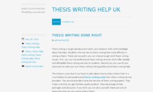 Thesiswritinghelpuk.wordpress.com thumbnail