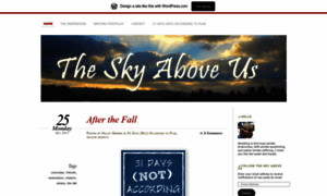 Theskyaboveus.wordpress.com thumbnail