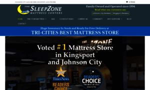 Thesleepzone.com thumbnail