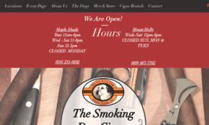 Thesmokingdogcigars.com thumbnail