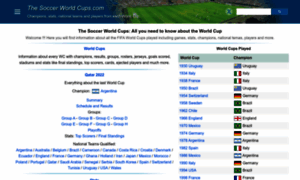 Thesoccerworldcups.com thumbnail