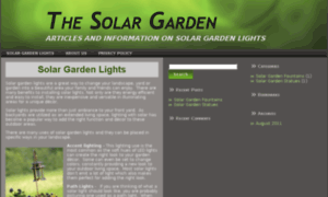 Thesolargarden.com thumbnail