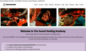 Thesoundhealingacademy.com thumbnail