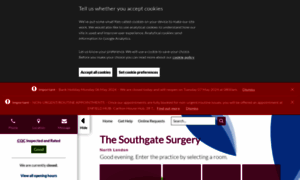 Thesouthgatesurgerynorthlondon.nhs.uk thumbnail