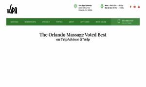 Thespaorlando.com thumbnail