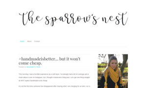 Thesparrowsnest.blog thumbnail