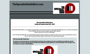 Thespecialistmediashow.com thumbnail