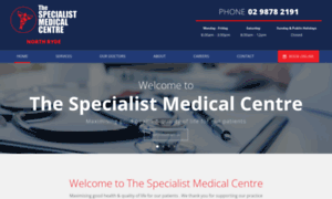 Thespecialistmedicalcentre.com.au thumbnail