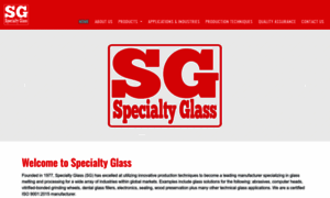 Thespecialtyglass.com thumbnail