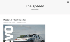 Thespeeed.com thumbnail